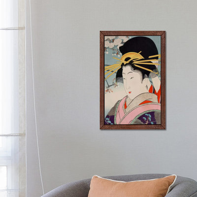 A Courtesan - Painting on Canvas