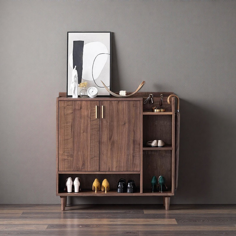 Nordic style shoe storage