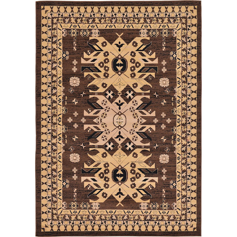 Tapis brun Adonnis, Rectangle 9 pi 10 po x 13 pi