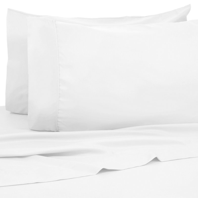 Kathy Ireland Gallery 1200 Thread Count Cotton Rich 6 Piece Sheet Sets, White
