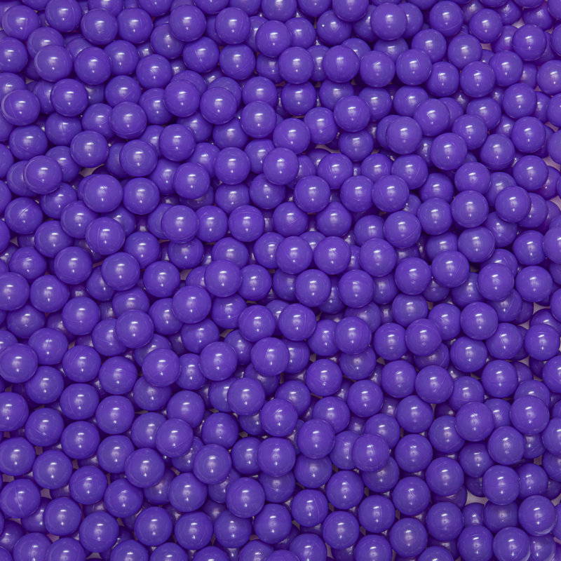 Boules de trampoline en plastique Machrus Upper Bounce Crush Proof, Mauve, 200