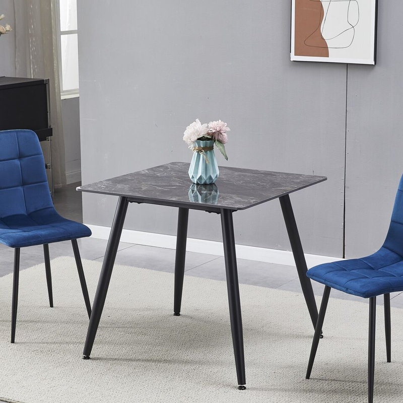 Brusly Solid Wood Dining Table, Crimea Shinny