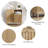 Sloping Laundry Basket With Removable Inner Basket, Concealed Laundry Basket, Bathroom Laundry Storage Cabinet, Freestanding Household Storage Rack