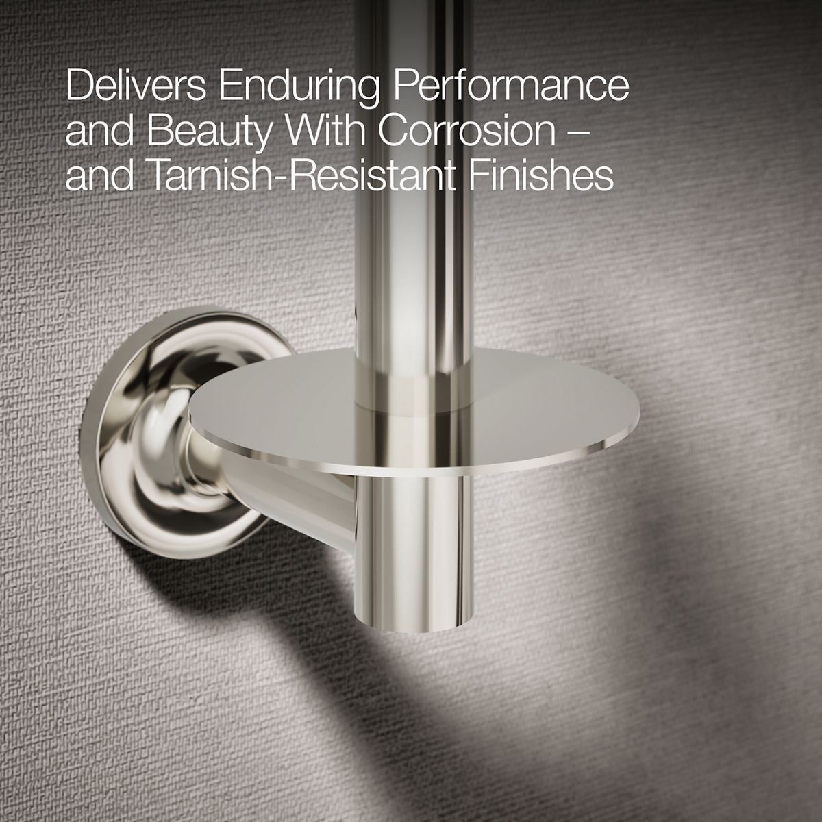 Purist Vertical Toilet Paper Holder, Vibrant Polished Nickel