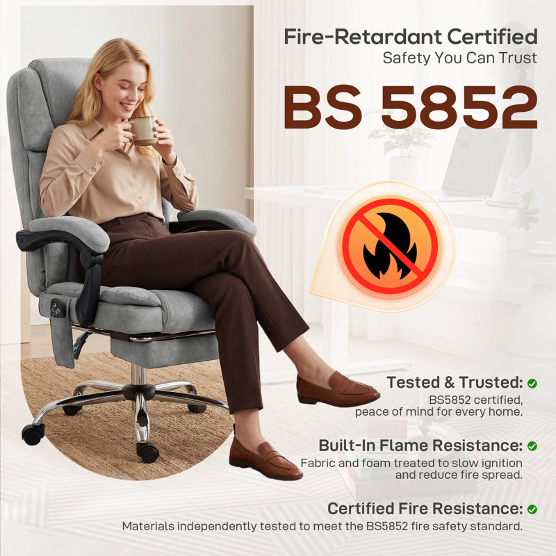 Office Chair, Grey
