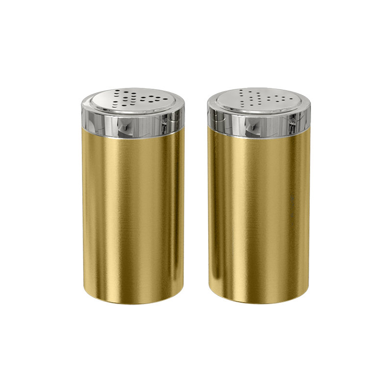 Jumbo Salt & Pepper Shaker | Gold Finish, Gold