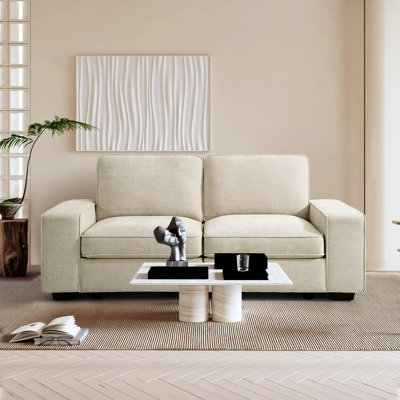 Modern Modular Sofa Oversized Couches 2/3/4 Seat Chenille Fabric With Usb/type-c Port, Seat Storage And Side Pocket