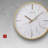 QXA760GLH Wall Clock, Golden