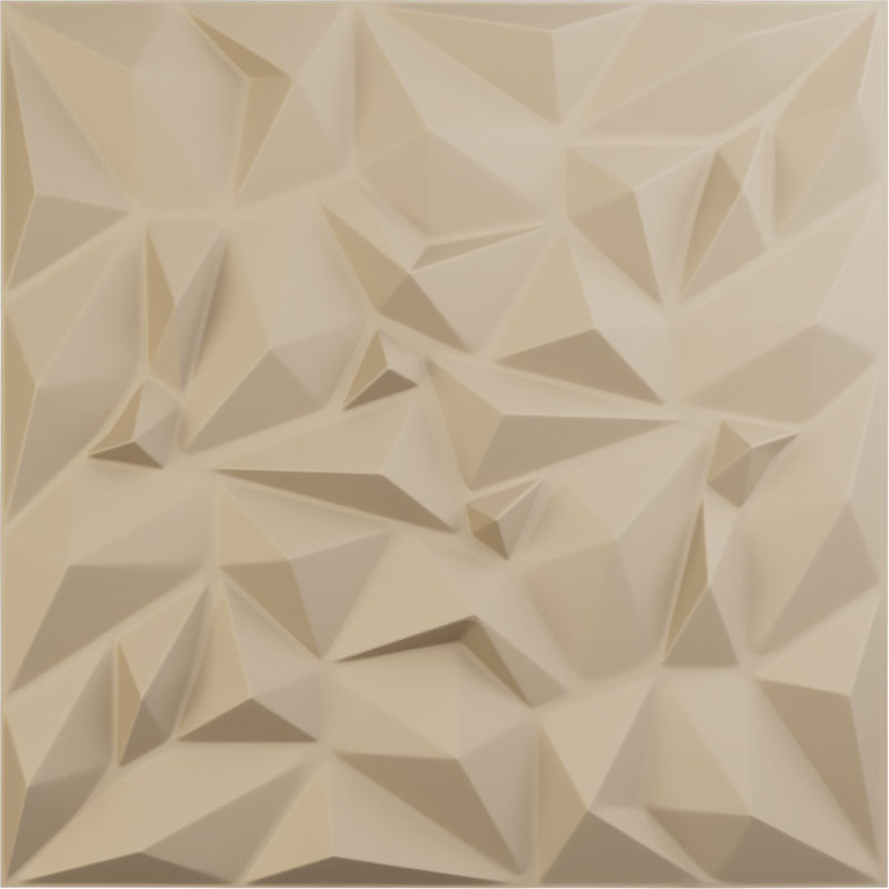 Leto EnduraWall Decorative 3D Wall Panel, Beige