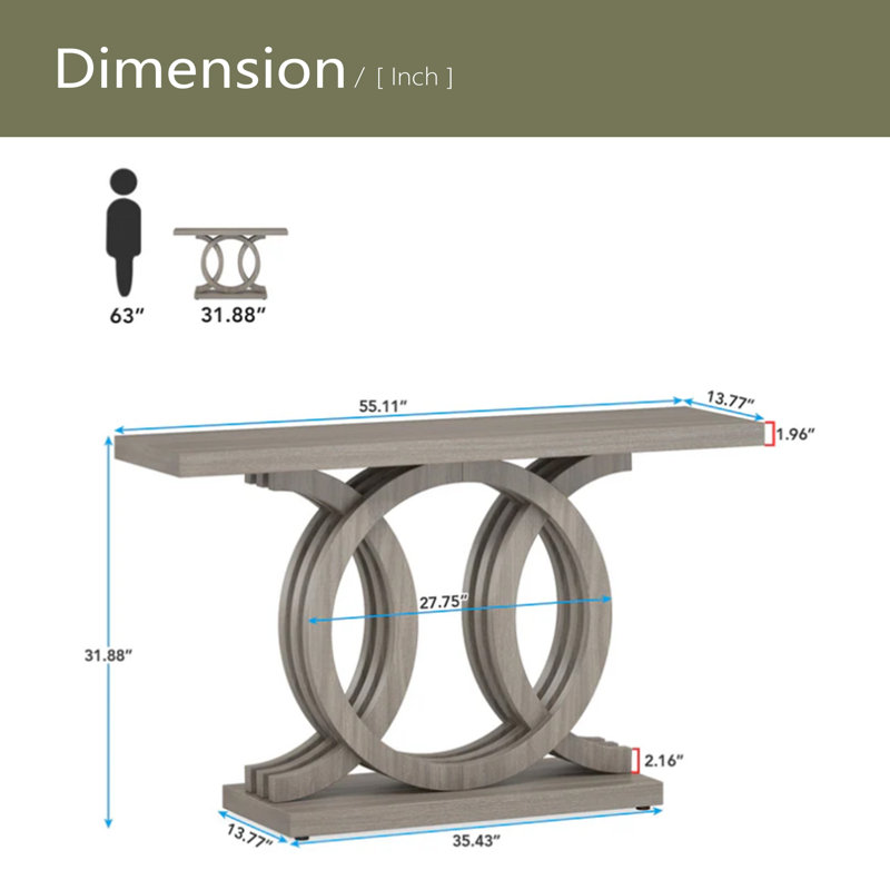 Decorative Hallway Sofa Table,Console Table,Versatile Accent Table