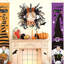 Couronne de chat noir d'Halloween de 45 cm (18 po) pour l'intérieur et l'extérieur