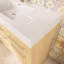 Meuble-lavabo double 59,1 po avec plateau en résine