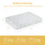 Matelas en mousse viscoélastique gélifiée 8 po avec infusion de thé vert et housse en bambou