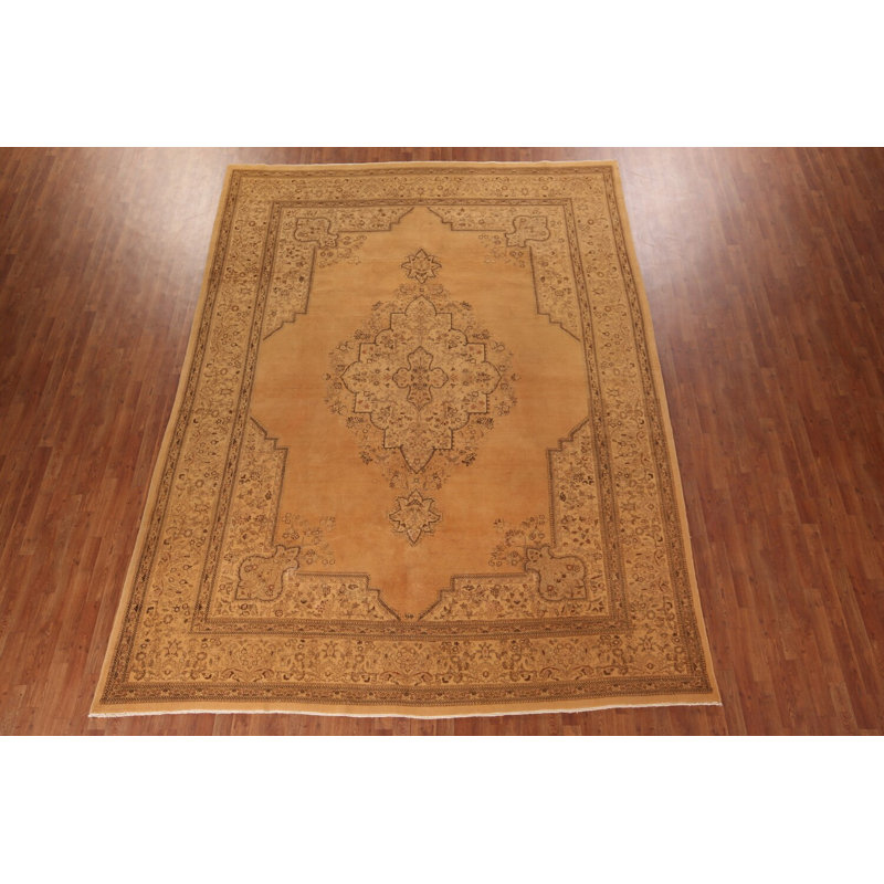Tapis traditionnel géométrique rétro 10 x 13