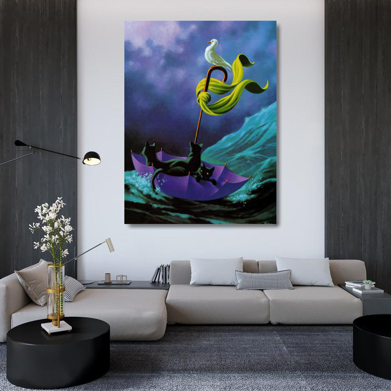 La Vigie, 48" H x 36" W