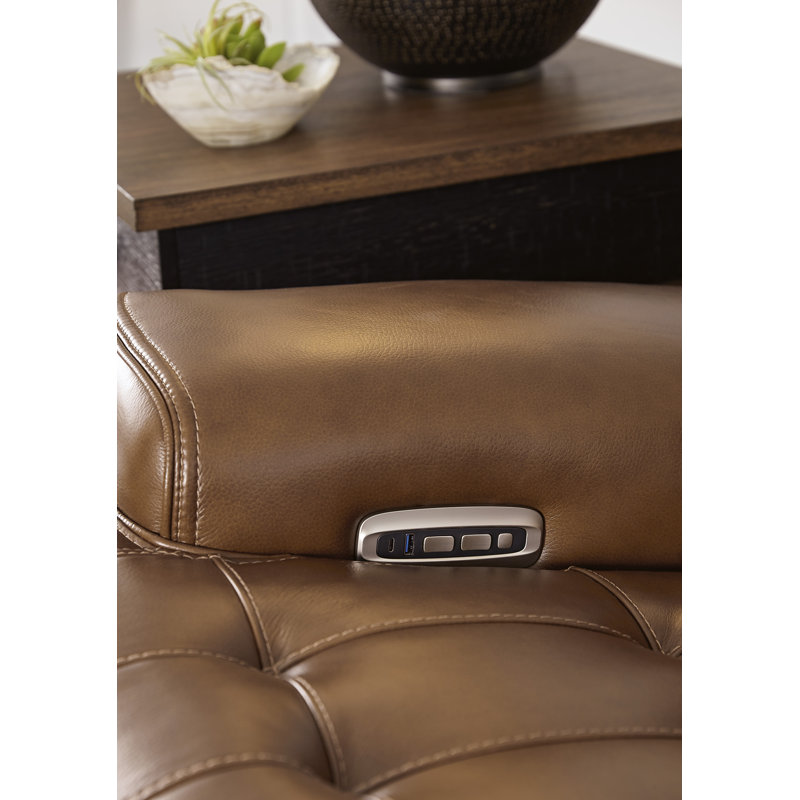 Temmpton 3-Piece Power Reclining Sectional Loveseat with Console
