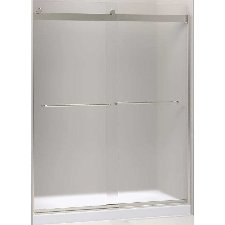 Levity 59.63" x 74" Bypass Shower Door with CleanCoat® Technology