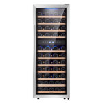 Kalamera Dual Zone 19.5'' Freestanding 73 Bottle Wine Refrigerator