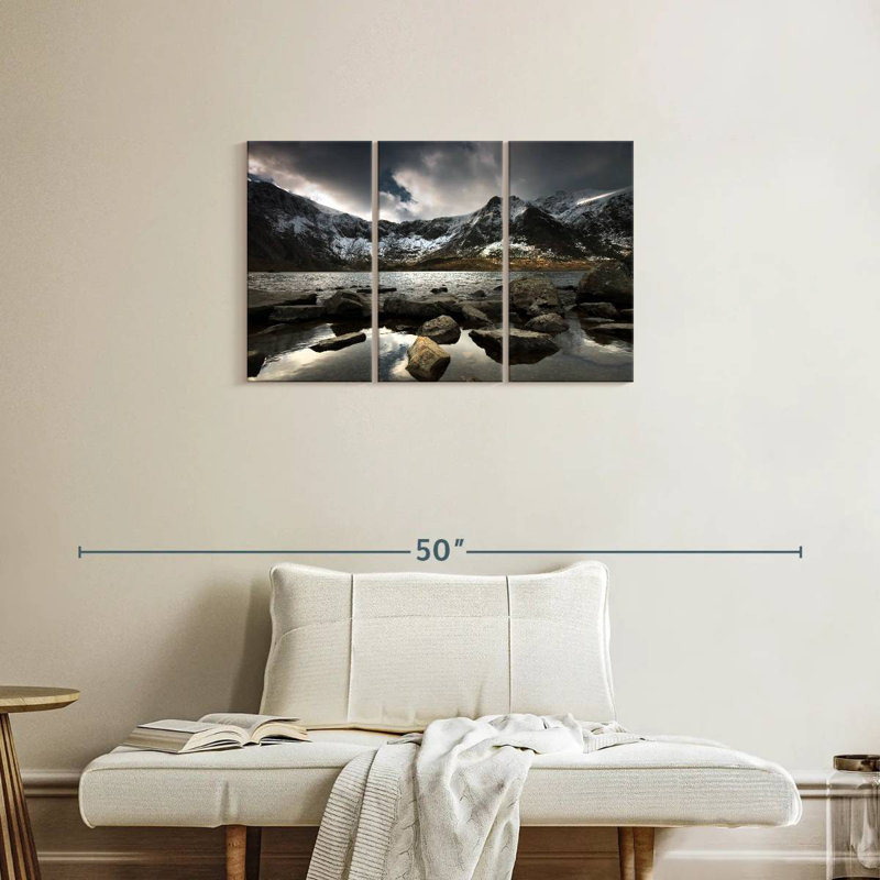 Alvord Cwm Idwal Landscape, 20" H x 33" W