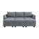 U-Shaped Sleeper Sectional Reversible Modular Sectional Sofa