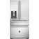 Bertazzoni 36" 21.6 Cubic Feet Energy Star Smudge-Resistant French Door Refrigerator with Water and Ice Dispenser