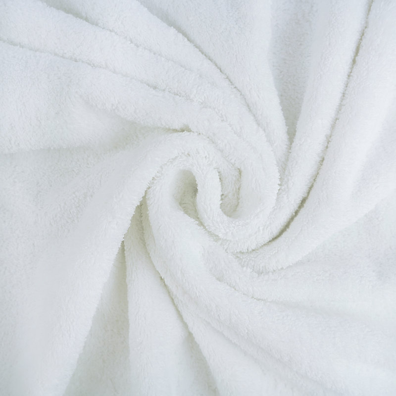 100% Cotton Midweight Bath Towel, White