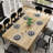 12-Person Rectangular Manufactured Wood Dining Table