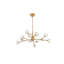 Luminaire suspendu unique à 12 lumières Akisha-1721530425