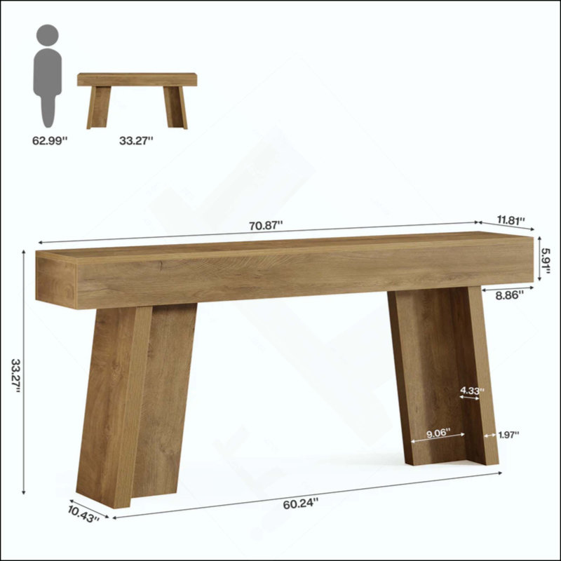 Country-Style Entryway Table,Console Table,Foyer Table,Couch Table