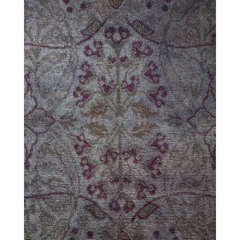 Tapis gris unique de 8 pi 2 po x 10 pi 4 po Yazel
