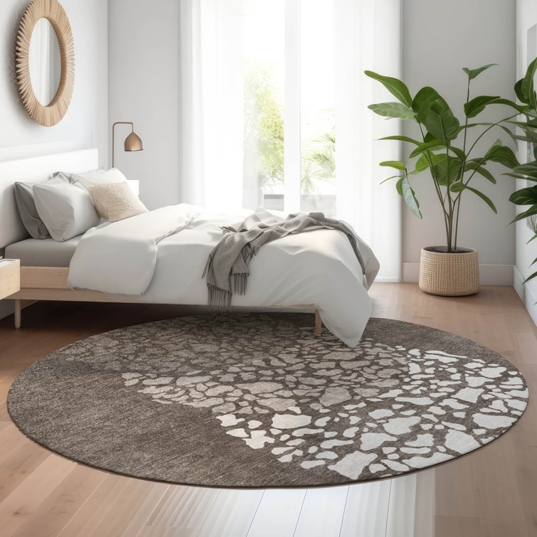 Premium Machine Washable Cerrito Taupe Rug