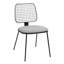 Acadian 46cm H Microfiber / Microsuede Upholstered Side Chair in Grey-529383031-529378600