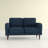 51.6" Linen Square Arm Loveseat-1656689903