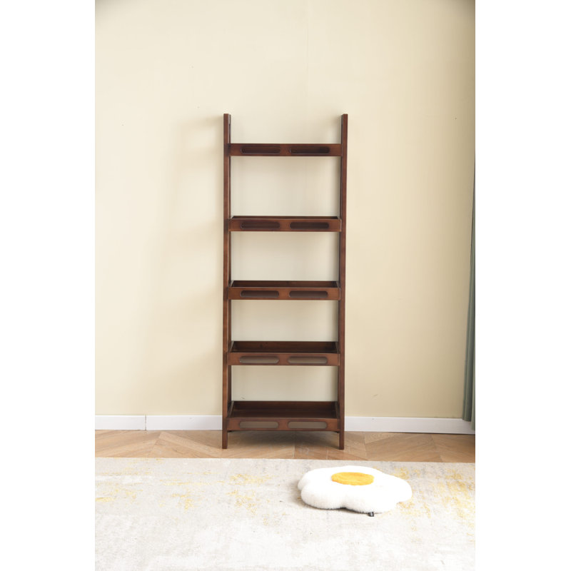 Étagère en bois massif l 15 po Ragbir, Brun