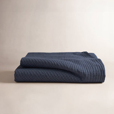 Cotton Waffle Duvet Cover Set