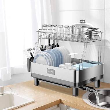 KitchenAid Compact Stainless Steel Dish Drying Rack
