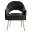 Fauteuil large en velours de 27 po Maison-447982137