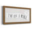 «I'm on a Roll», reproduction d'un seul cadre photo sur toile-1352791595