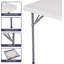 Table pliante en plastique 33,86 po