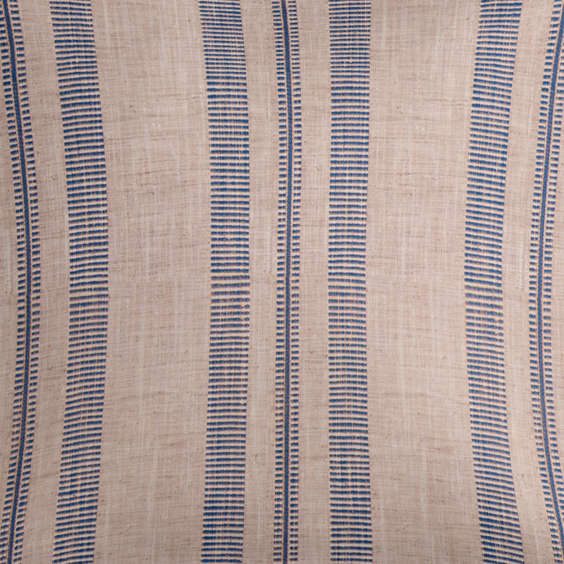 Coussin décoratif en polyester Macduff, Indigo, 24 po x 24 po