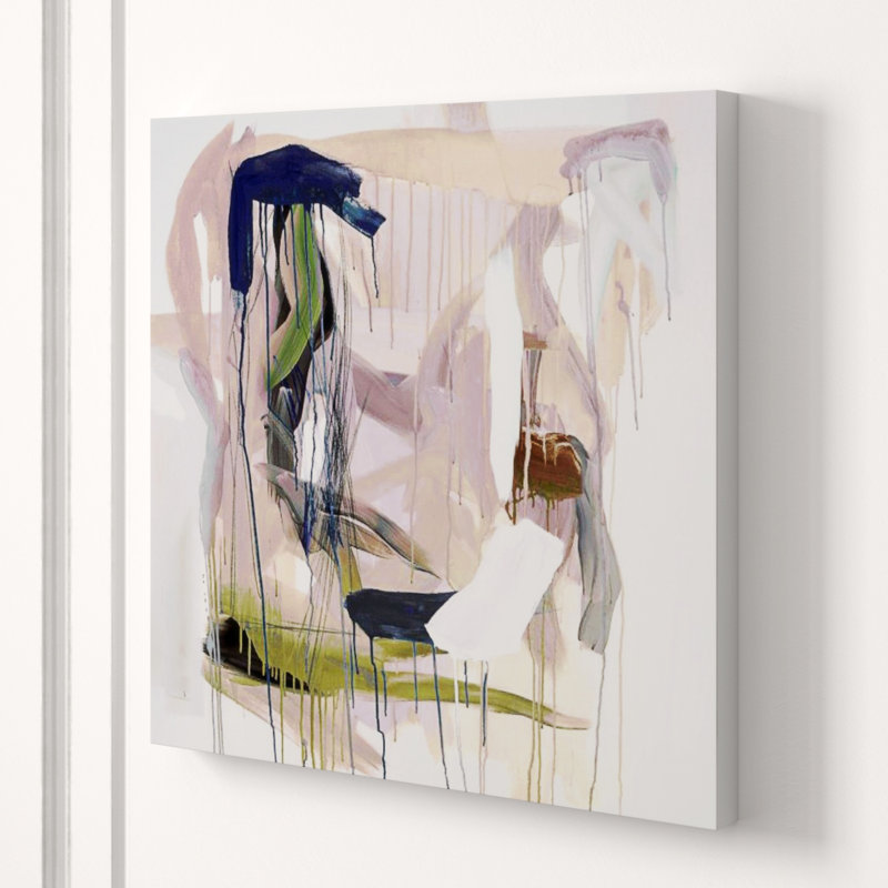 Lavender Spring I Painting by Mia Malcolm Studio, 24" H x 24" W, Outdoor