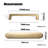 Classical Cabinet Bar Pull With Backboard Multipack-113675584-117970803