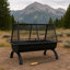  Steel Wood Burning Fire Pit