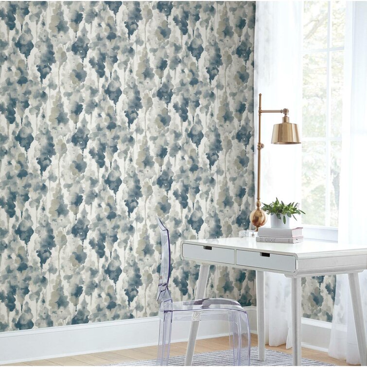 York Wallcoverings Mirage Abstract Wallpaper | Wayfair