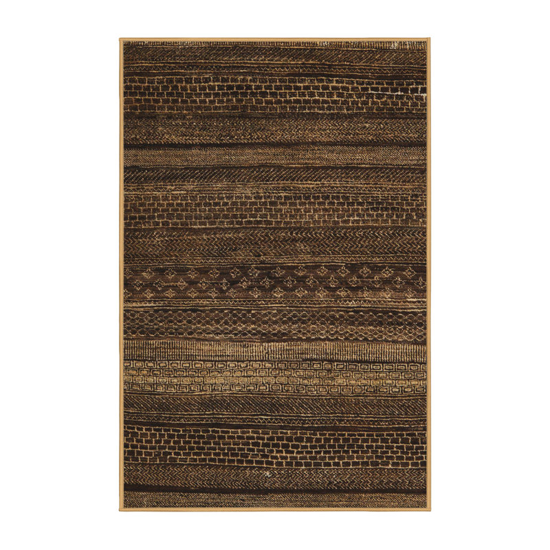 Abstract Indoor Rug, Rectangle 2' x 4'