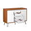 Base de meuble-lavabo mural simple 48 po Modway brun seulement
