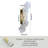 Modern 4 - Light Luxury Wall Sconce With Crystal Flower Accents