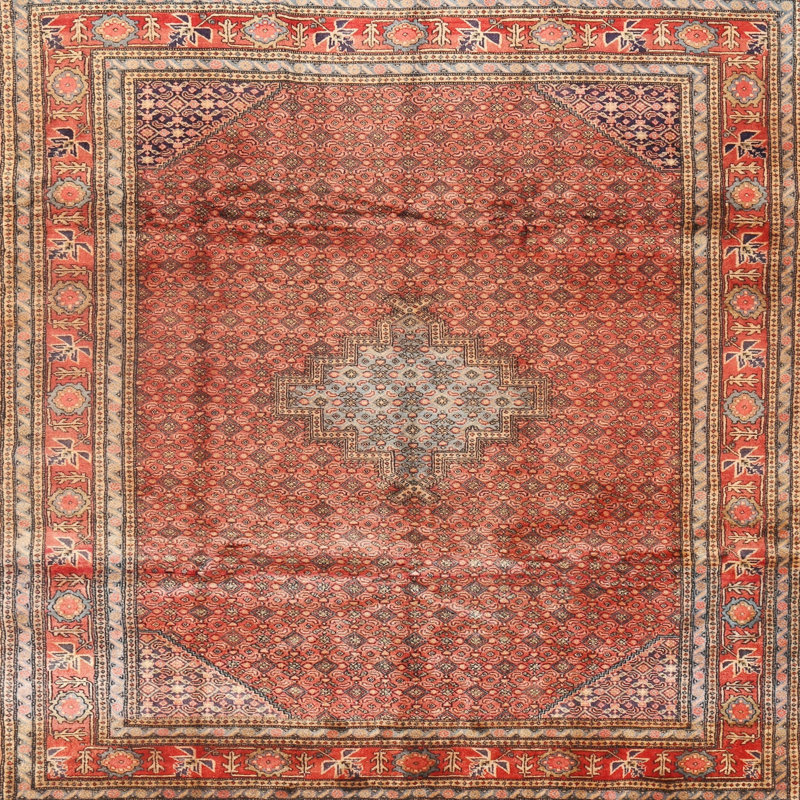 Oriental Indoor Rug, Square 3'