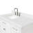 43'' Single Bathroom Vanity with White Quartz Top-85364404