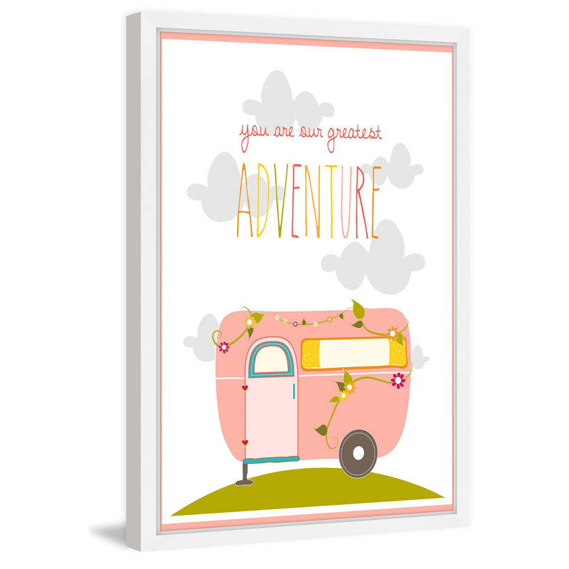 Gupton You Are Our Greatest Adventure, reproduction encadrée, Wood Plaque, H 15 po x l 10 po x P 0,5 po